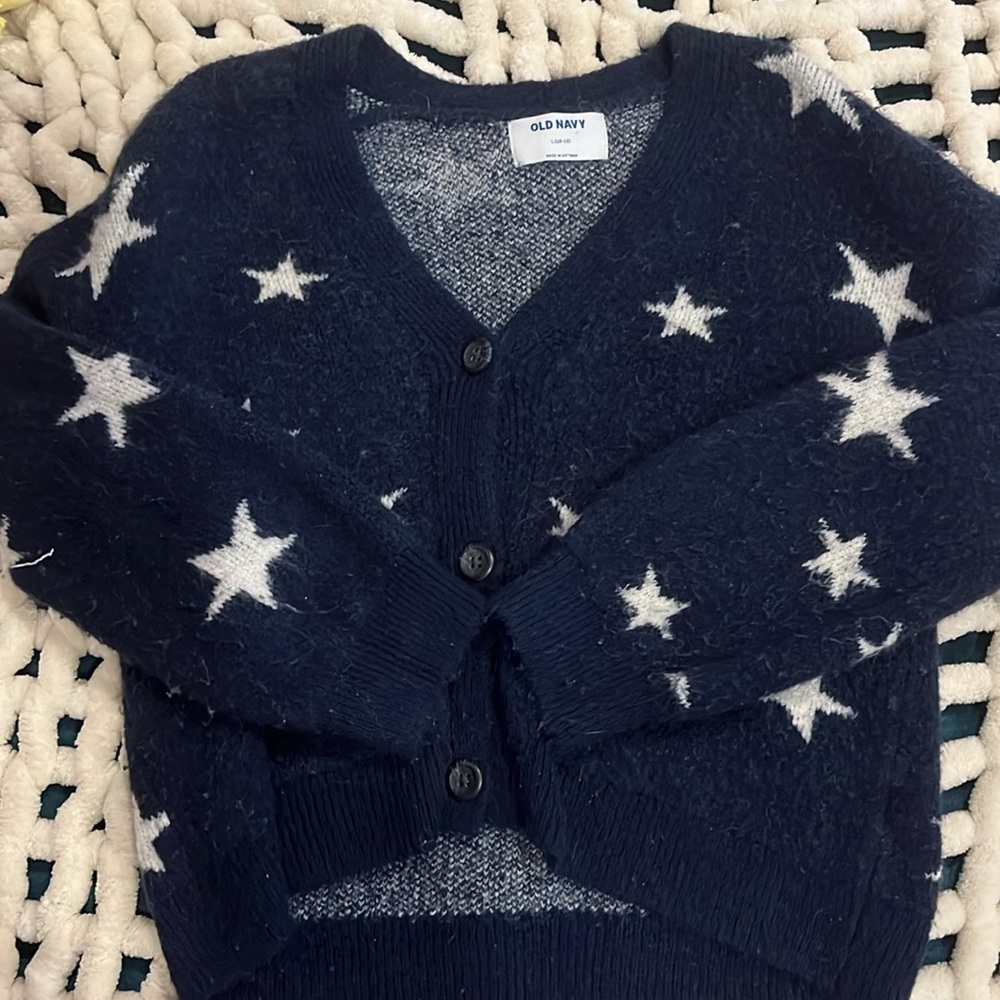 blue stars Old Navy girls L